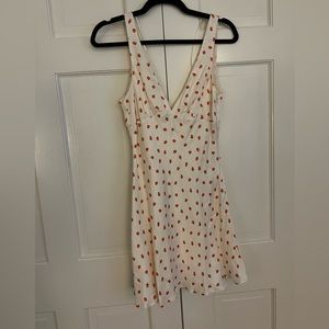 Zara mini strawberry dress never worn